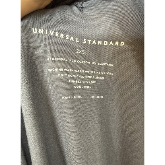 NEW UNIVERSAL STANDARD Wide Leg Jumpsuit Tencel Jemma Women 2XS Short Sleeve - Picture 5 of 8